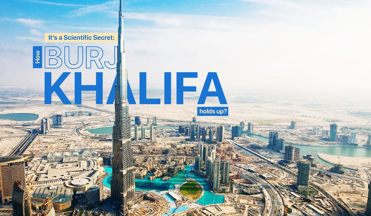 You are currently viewing It’s A Scientific Secret: How Burj Khalifa Holds Up